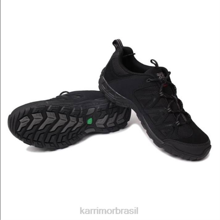 Karrimor homens sapatos de caminhada de cume preto calçados 822279