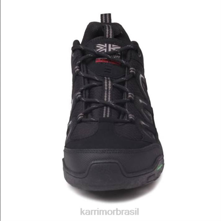 Karrimor homens sapatos de caminhada de cume preto calçados 822279