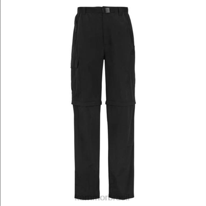 Karrimor homens calça aspen com zíper preto roupas 8222140