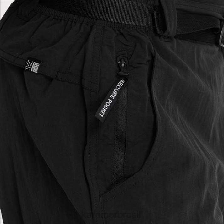 Karrimor homens calça aspen com zíper preto roupas 8222140