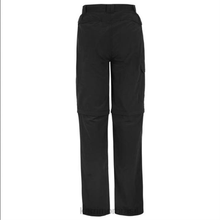 Karrimor homens calça aspen com zíper preto roupas 8222140