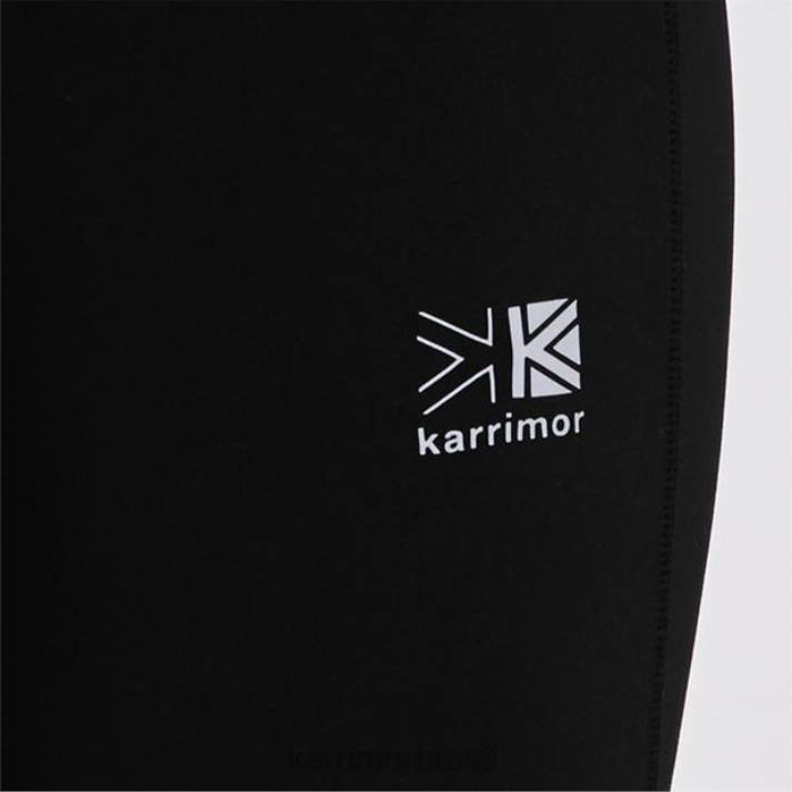 Karrimor homens meia-calça de corrida x lite preto roupas 82225