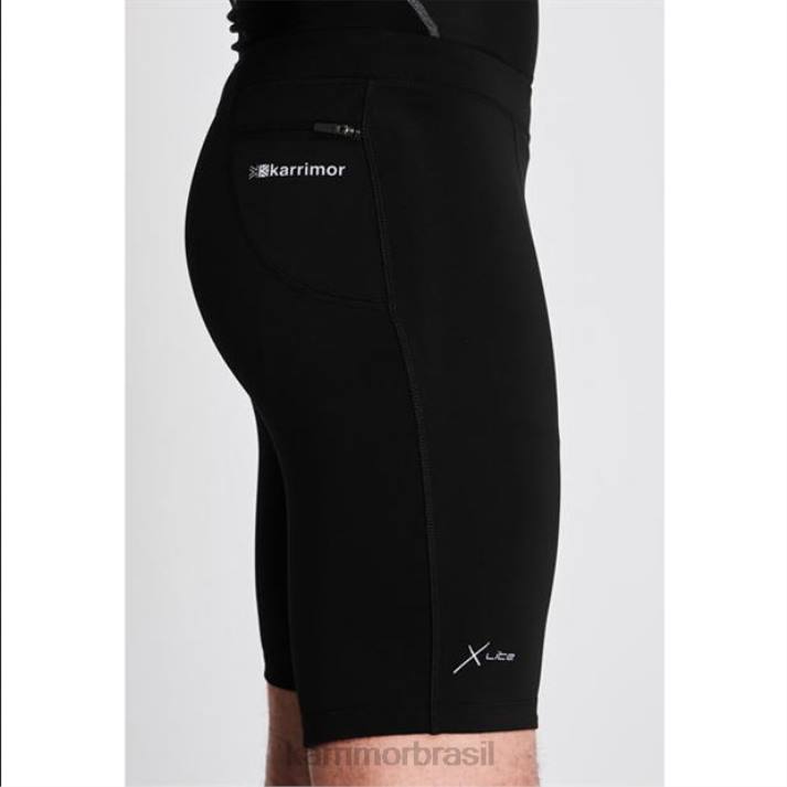 Karrimor homens meia-calça x lite preto roupas 822214