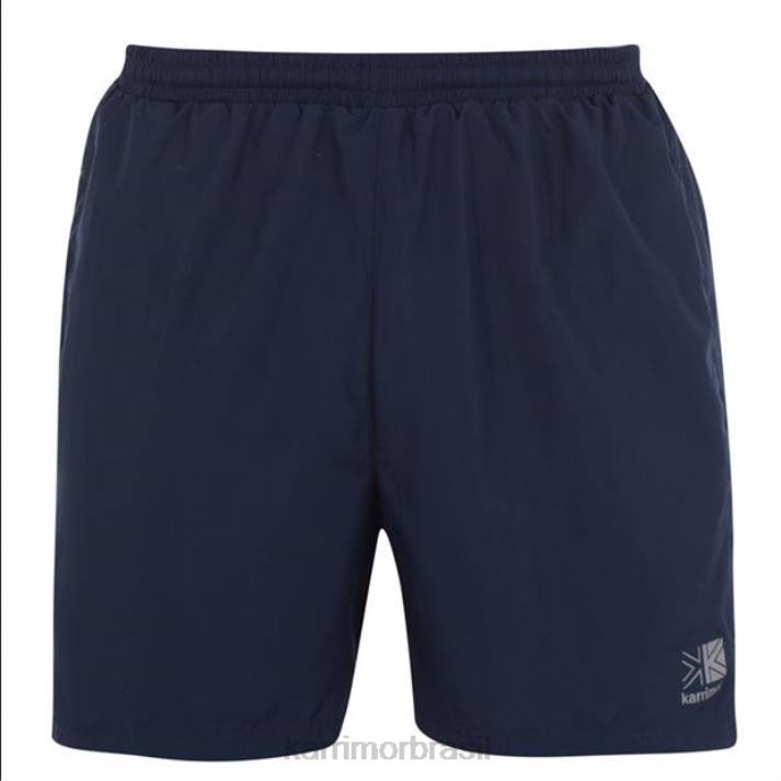 Karrimor homens shorts de corrida marinha roupas 822219