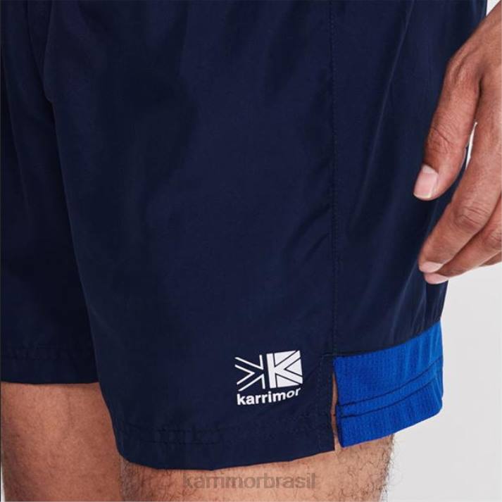 Karrimor homens shorts de corrida marinha roupas 822219