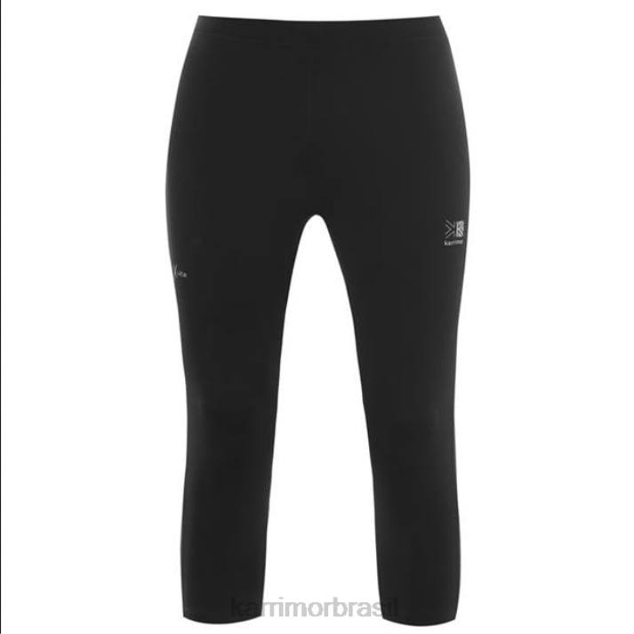 Karrimor homens x lite corrida capris preto roupas 822211