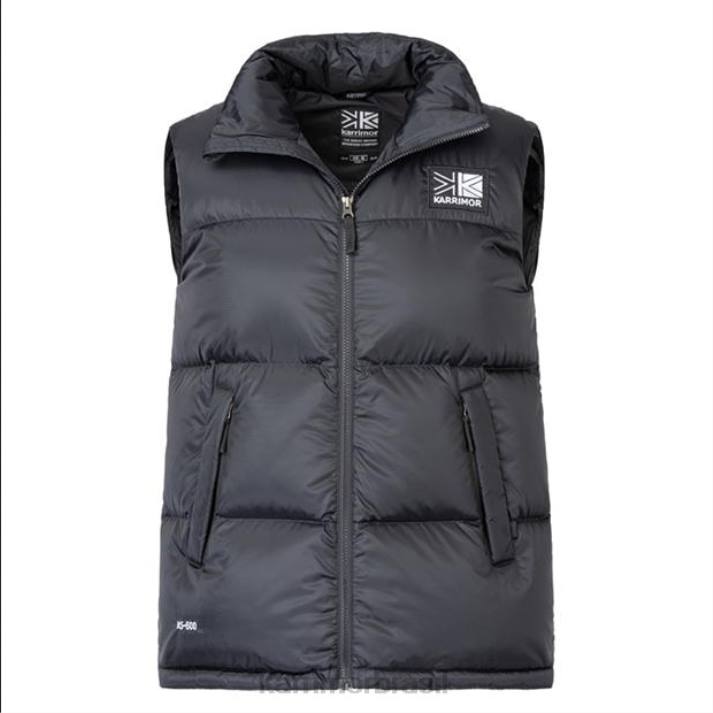 Karrimor homens colete acampamento base preto roupas 8222166
