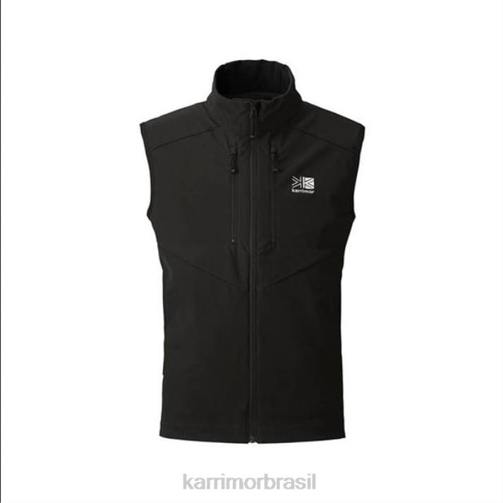 Karrimor homens colete de missão preto roupas 8222179