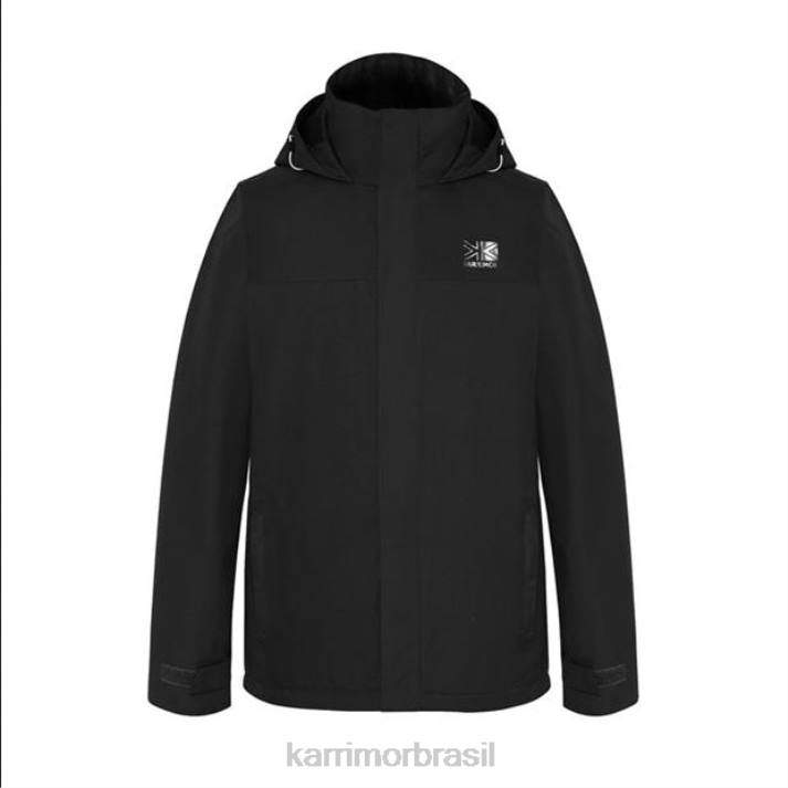 Karrimor homens Jaqueta Weathertite 3 em 1 preto roupas 8222175