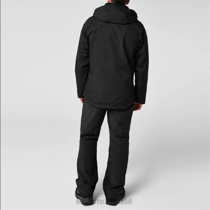 Karrimor homens Jaqueta Weathertite 3 em 1 preto roupas 8222175