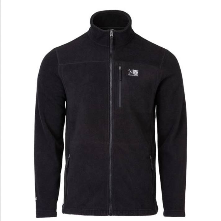 Karrimor homens casaco de lã preto roupas 8222173