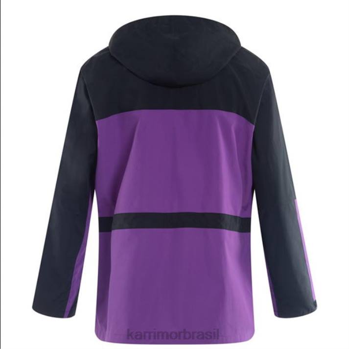 Karrimor homens jaqueta alpina k2 preto/roxo roupas 8222155