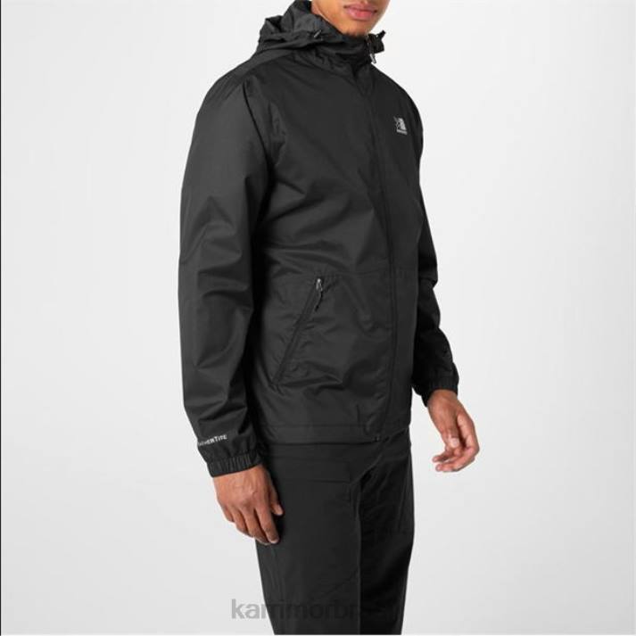 Karrimor homens jaqueta com capuz serra preto roupas 8222267