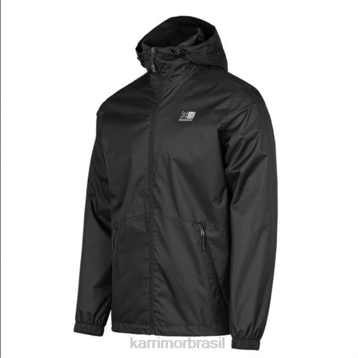 Karrimor homens jaqueta com capuz serra preto roupas 8222267
