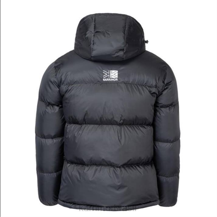 Karrimor homens jaqueta de acampamento base preto roupas 8222161