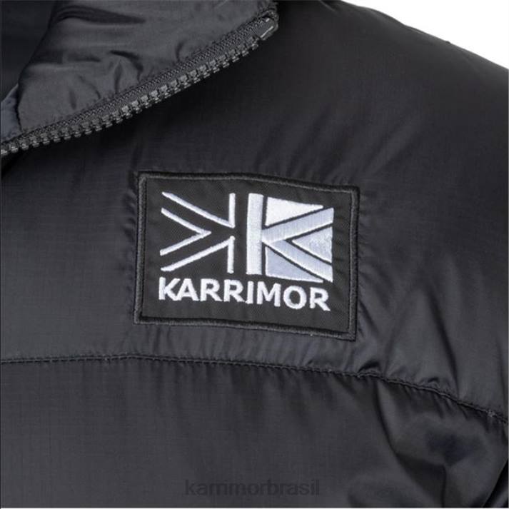 Karrimor homens jaqueta de acampamento base preto roupas 8222161
