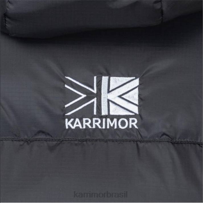 Karrimor homens jaqueta de acampamento base preto roupas 8222161