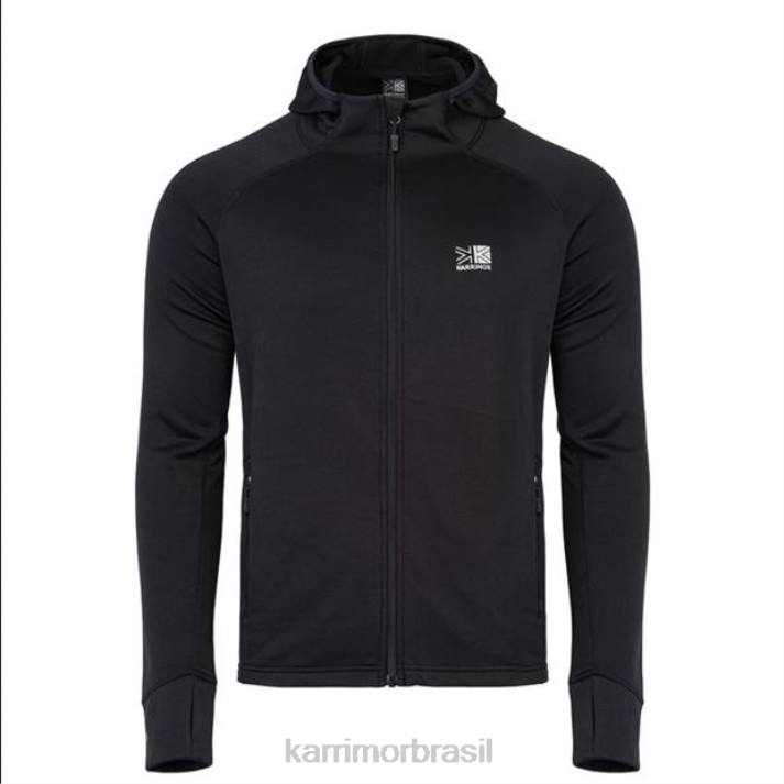 Karrimor homens jaqueta de lã helix preto roupas 8222167