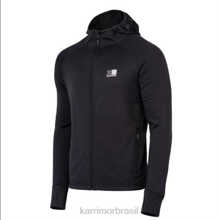 Karrimor homens jaqueta de lã helix preto roupas 8222167