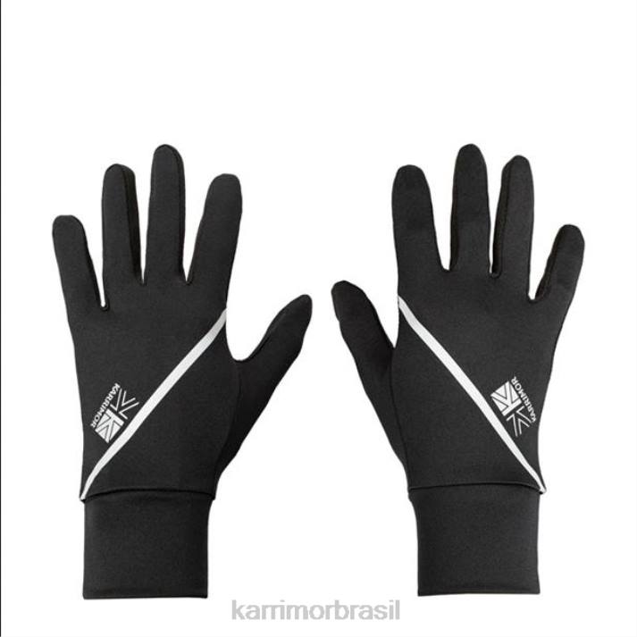 Karrimor mulheres luvas de corrida preto acessórios 822257