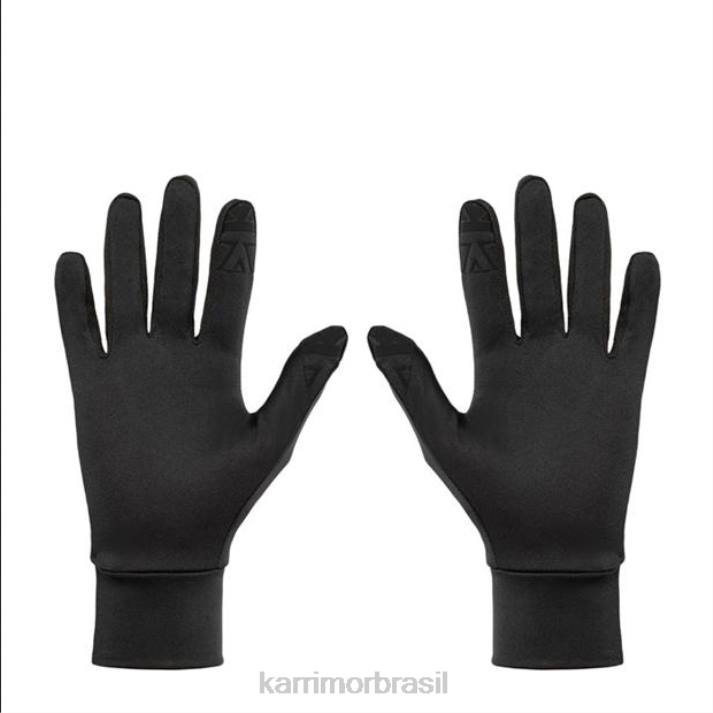 Karrimor mulheres luvas de corrida preto acessórios 822257