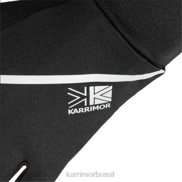 Karrimor mulheres luvas de corrida preto acessórios 822257