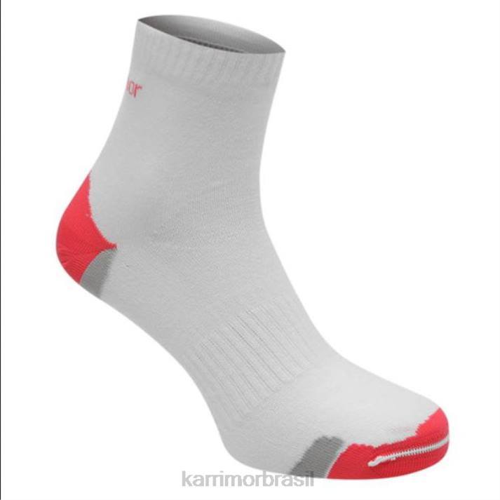 Karrimor mulheres duo 1 pacote de meias branco acessórios 822251