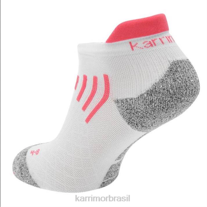 Karrimor mulheres meias de maratona branco acessórios 822259