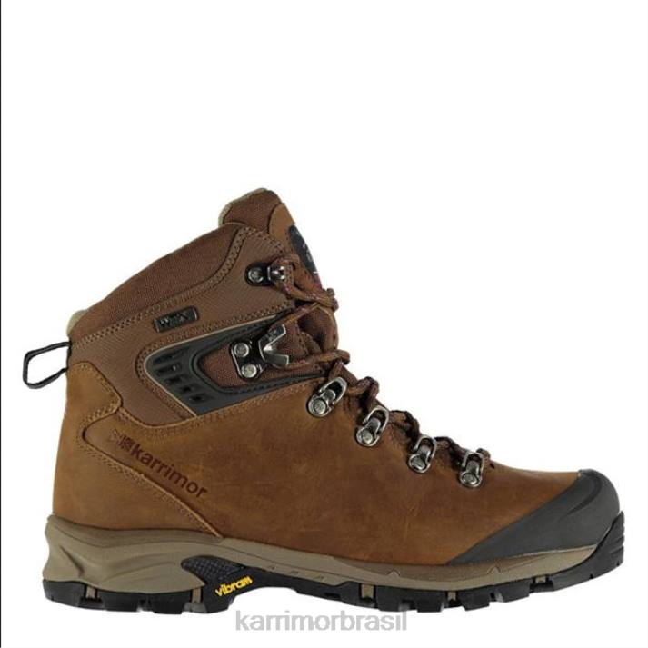 Karrimor mulheres bota de caminhada chita marrom calçados 822286