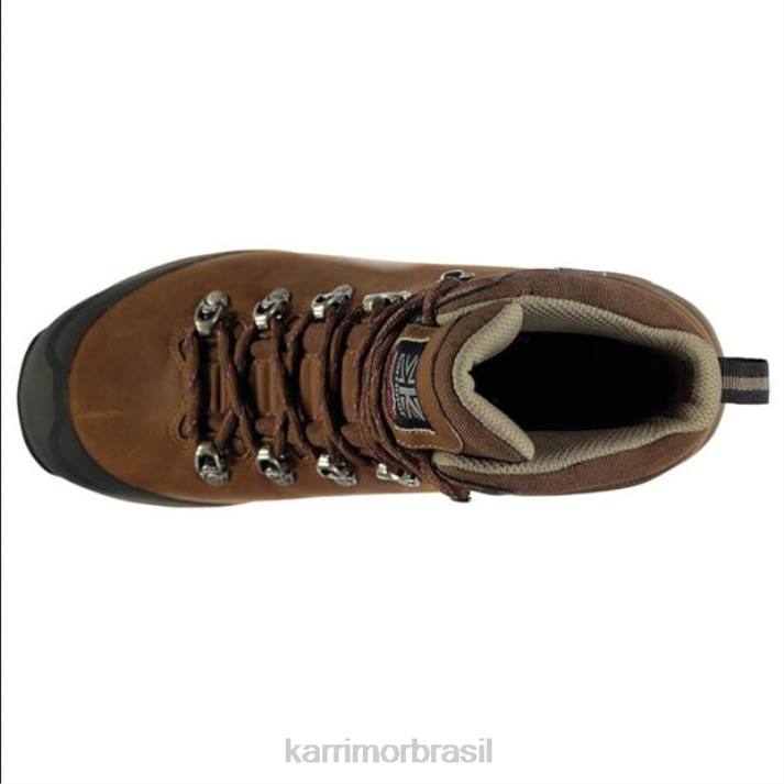 Karrimor mulheres bota de caminhada chita marrom calçados 822286