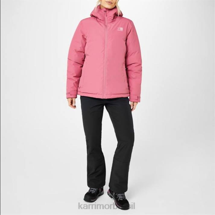 Karrimor mulheres botas de caminhada de rock quente preto/rosa calçados 822290