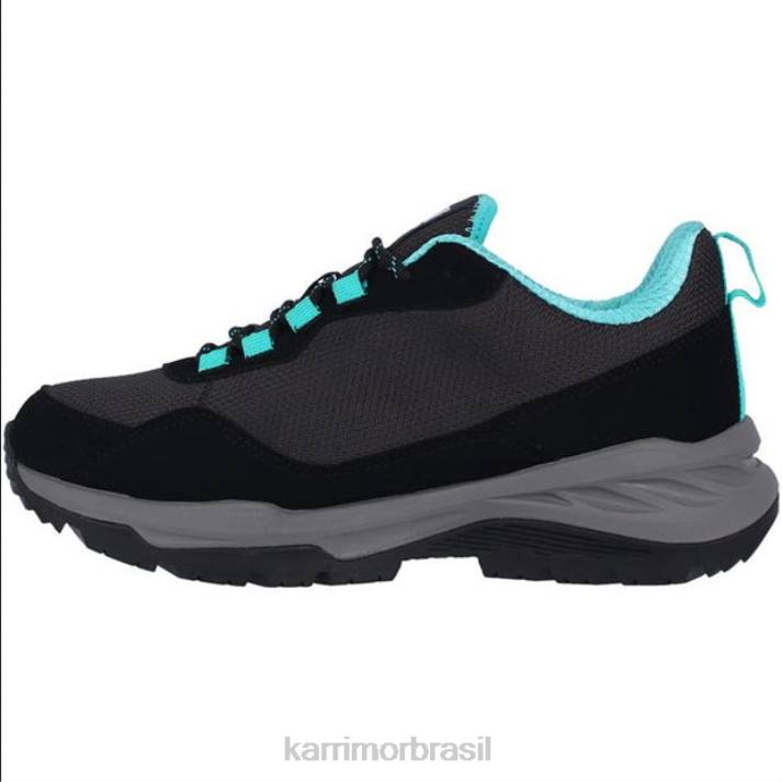 Karrimor mulheres sapato de caminhada verdi carvão/azul-petróleo calçados 822292