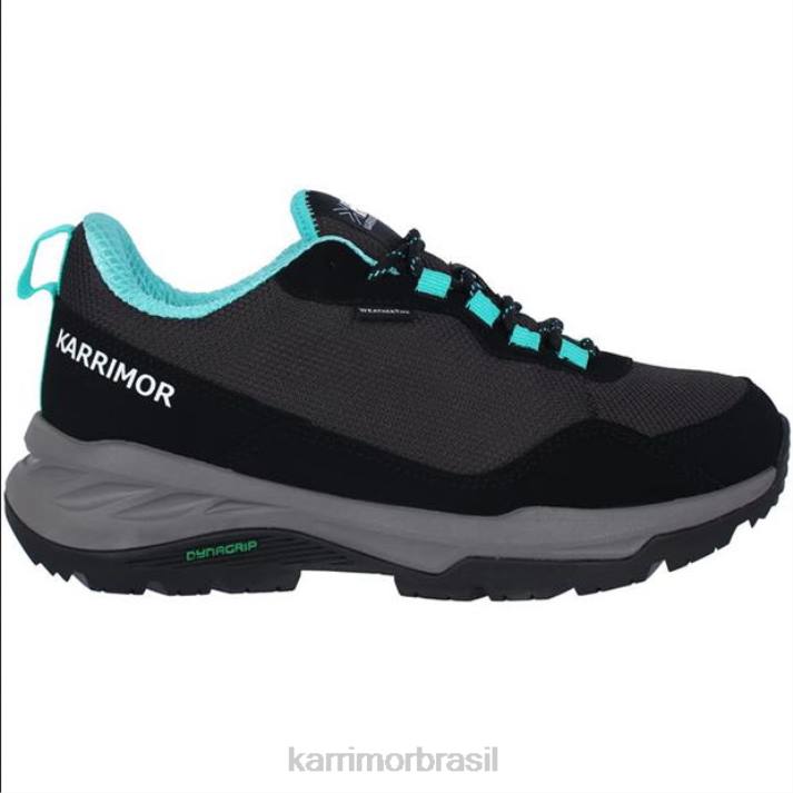 Karrimor mulheres sapato de caminhada verdi carvão/azul-petróleo calçados 822292