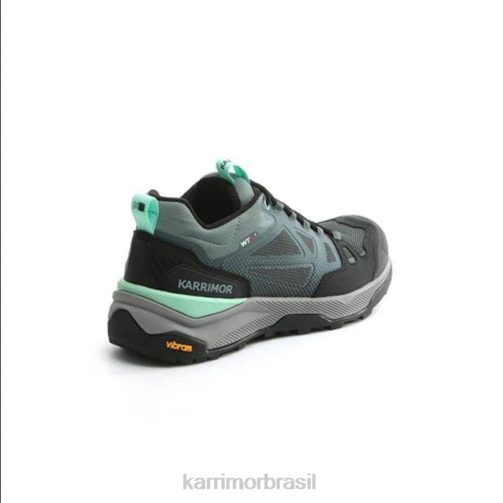 Karrimor mulheres sapatos de caminhada baixos helix preto calçados 822291