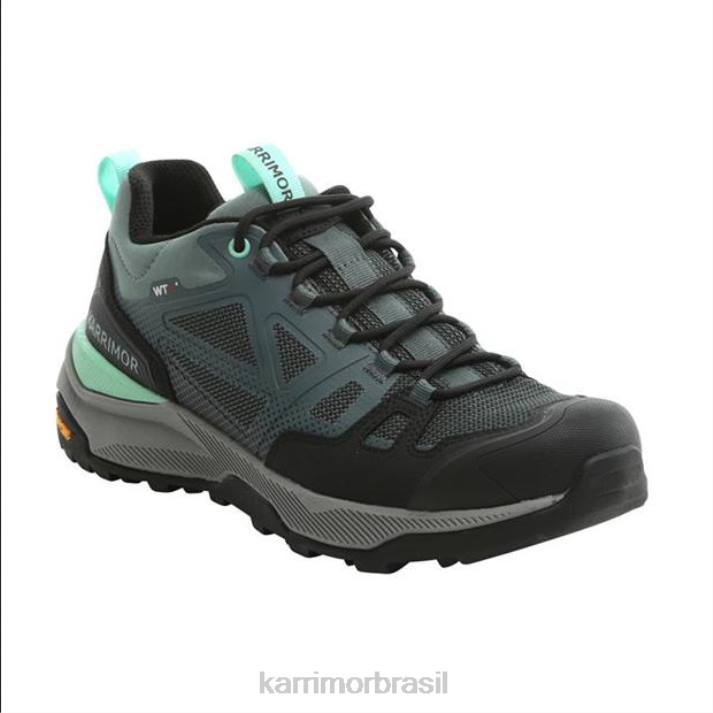 Karrimor mulheres sapatos de caminhada baixos helix preto calçados 822291