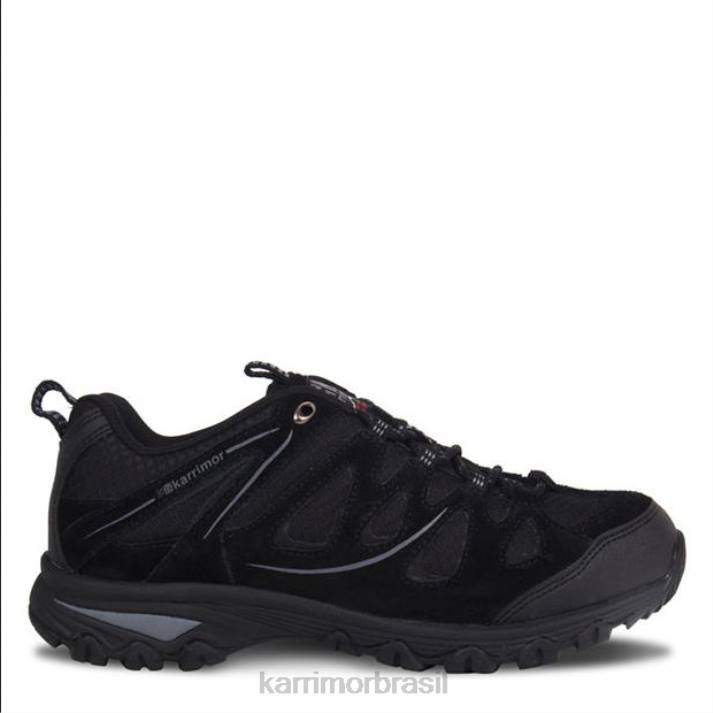 Karrimor mulheres sapatos de caminhada de cume preto calçados 822298