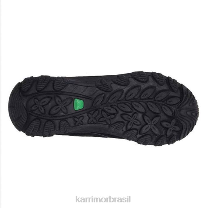 Karrimor mulheres sapatos de caminhada de cume preto calçados 822298