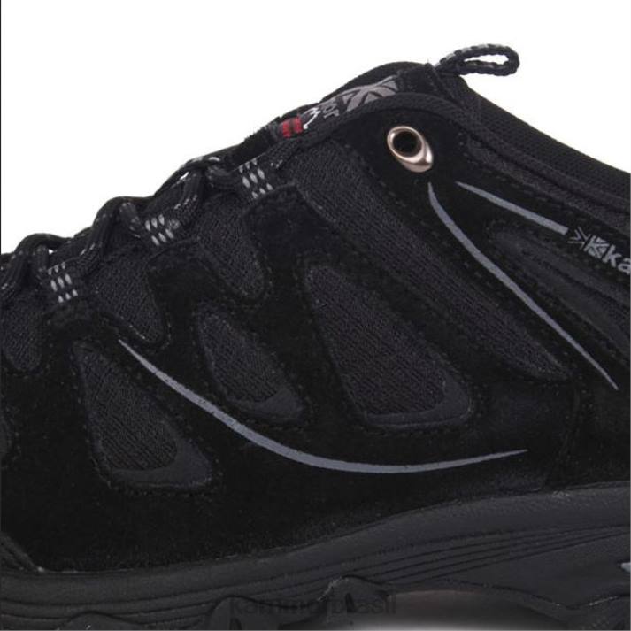 Karrimor mulheres sapatos de caminhada de cume preto calçados 822298