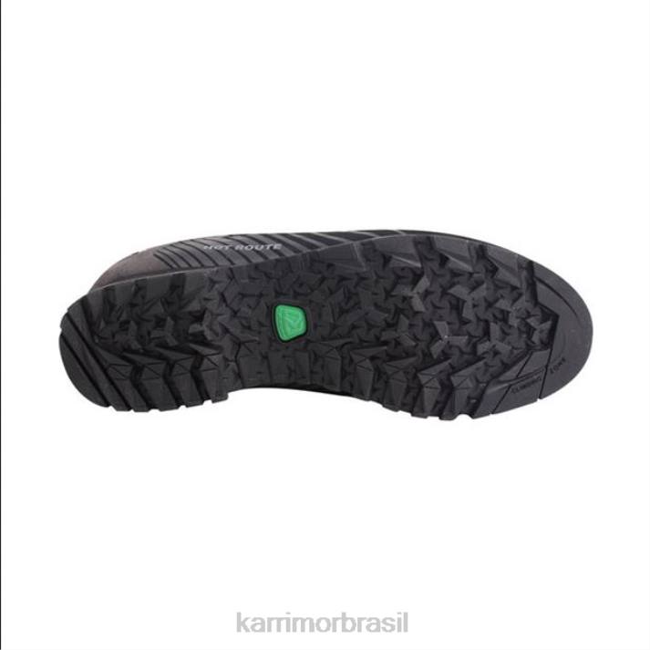 Karrimor mulheres sapatos de caminhada impermeáveis ​​de rota quente carvão/coral calçados 822299
