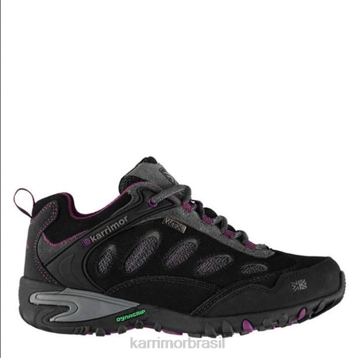 Karrimor mulheres tênis para caminhada ridge wtx carvão calçados 8222100