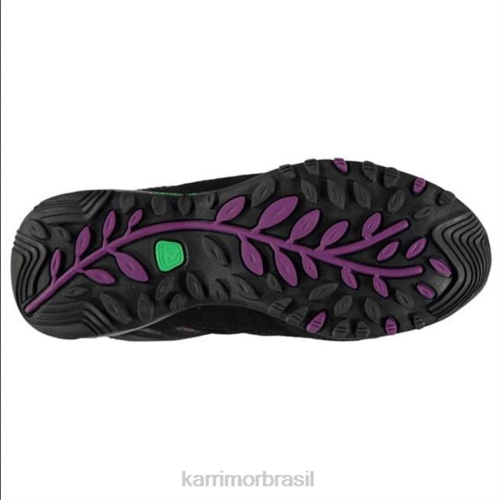 Karrimor mulheres tênis para caminhada ridge wtx carvão calçados 8222100