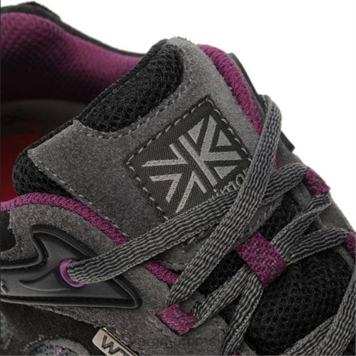 Karrimor mulheres tênis para caminhada ridge wtx carvão calçados 8222100