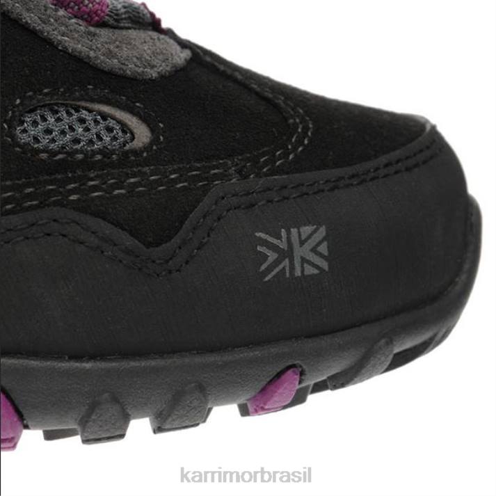 Karrimor mulheres tênis para caminhada ridge wtx carvão calçados 8222100