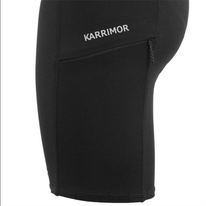 Karrimor mulheres hélice curta preto roupas 8222138