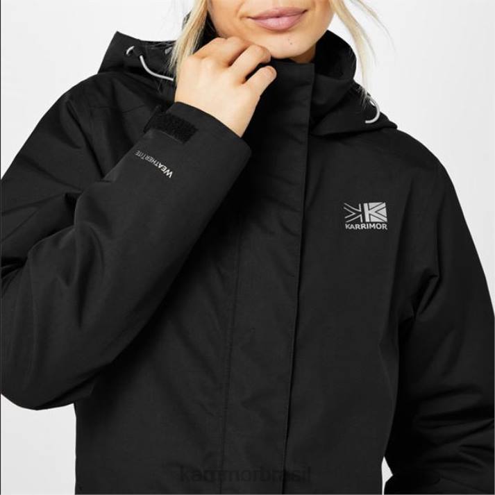 Karrimor mulheres Jaqueta Weathertite 3 em 1 preto roupas 8222194