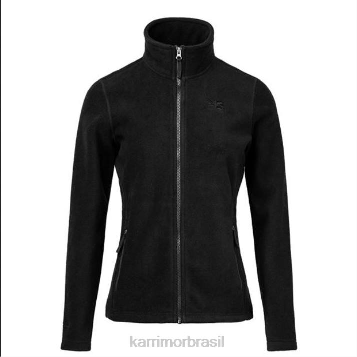 Karrimor mulheres casaco de lã preto roupas 8222195