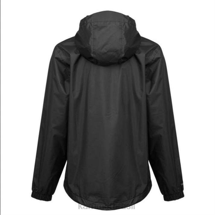 Karrimor mulheres jaqueta com capuz serra preto roupas 8222268