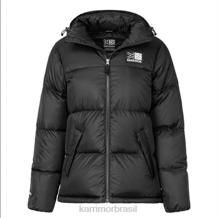 Karrimor mulheres jaqueta de acampamento preto roupas 8222252