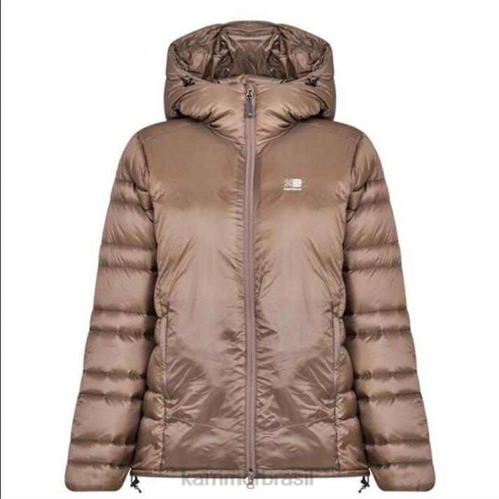 Karrimor mulheres jaqueta parka pena café roupas 8222245