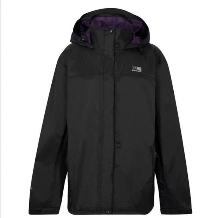 Karrimor mulheres jaqueta preto/r roxo roupas 8222191